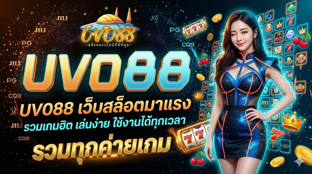 uvo88 เว็บสล็อตมาแรง รวมเกมฮิต เล่นง่าย ใช้งานได้ทุกเวลา​